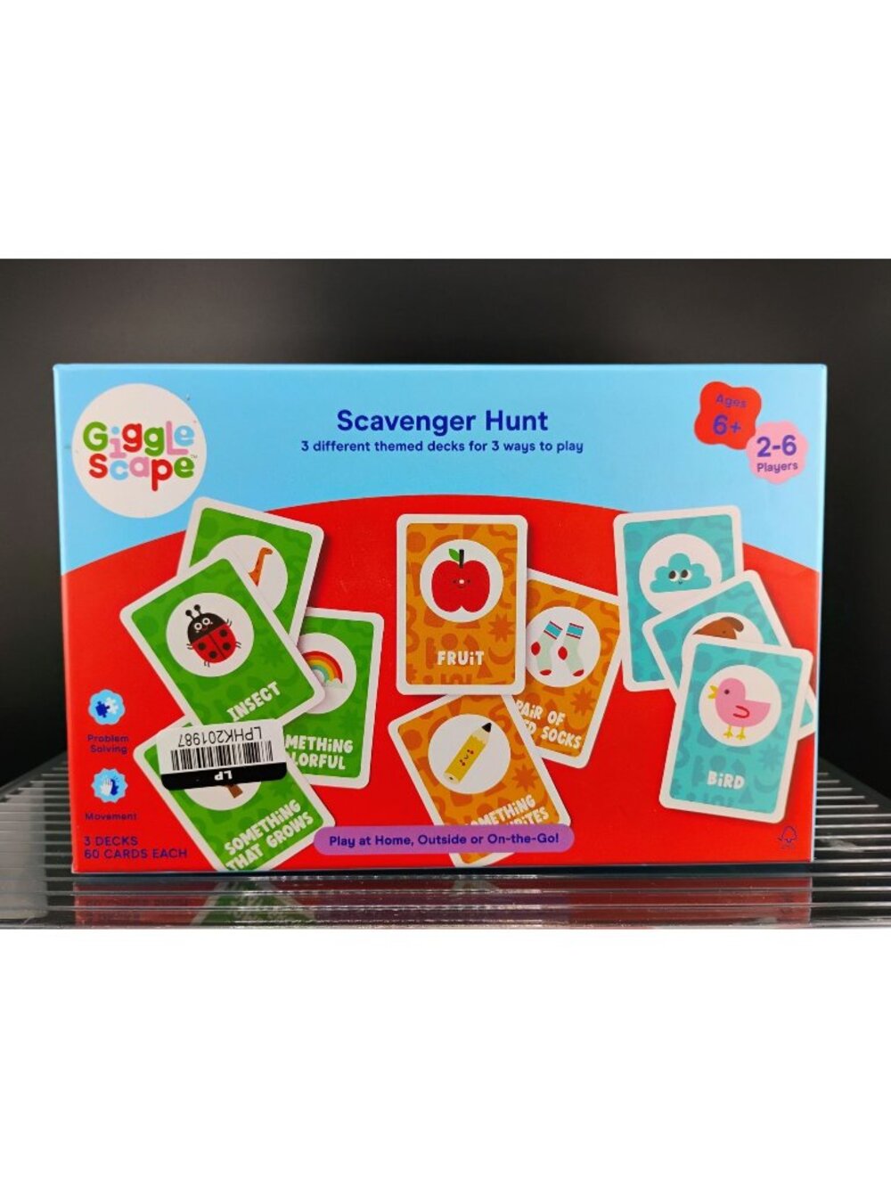 Scavenger Hunt Card Game For Kids 6+ Giggle Scape 3 Decks